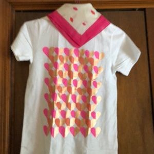 JCrew Neon Heart T-Shirt